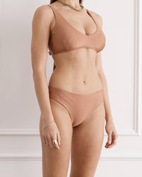 Charlize Classic Pant - Bronze