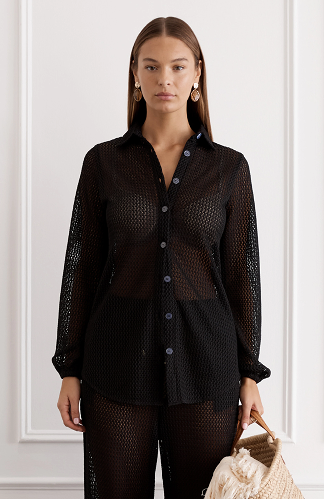 Odilia Beach Shirt - Fonce