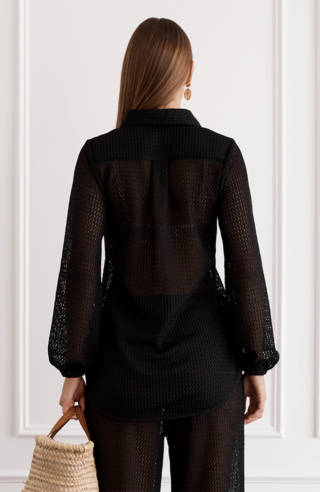 Odilia Beach Shirt - Fonce