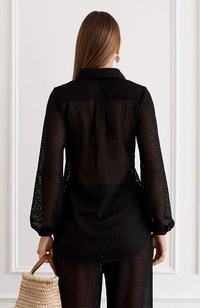 Odilia Beach Shirt - Fonce