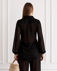 Odilia Beach Shirt - Fonce