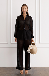 Odilia Beach Shirt - Fonce