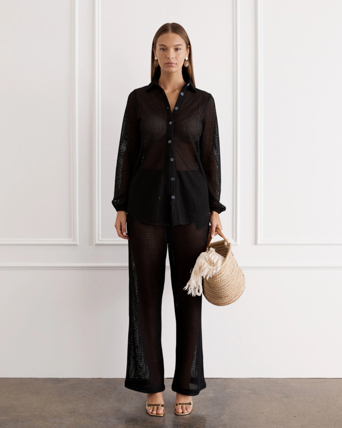 Odilia Beach Shirt - Fonce