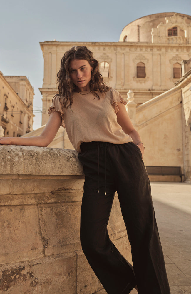 Ganna Knit Top - Ginger