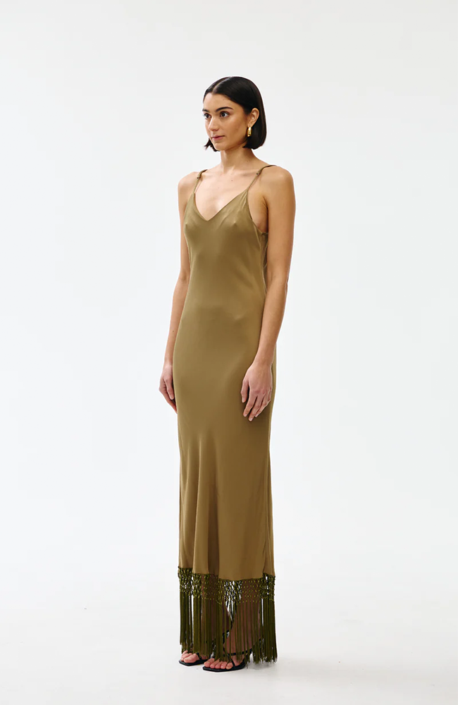 Dolly Dress - Khaki