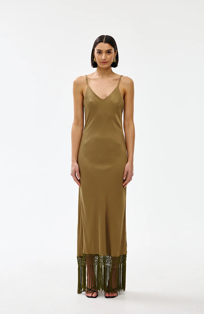Dolly Dress - Khaki