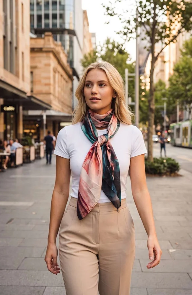 Silk Scarf - Daisy
