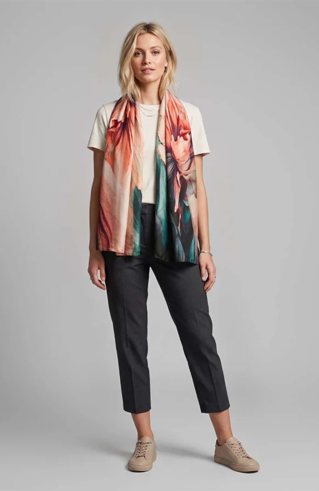 Silk Scarf - Daisy
