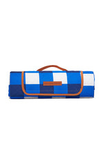 Picnic Mat - Cobalt Check