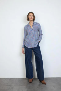 Camilia Blouse - Blue