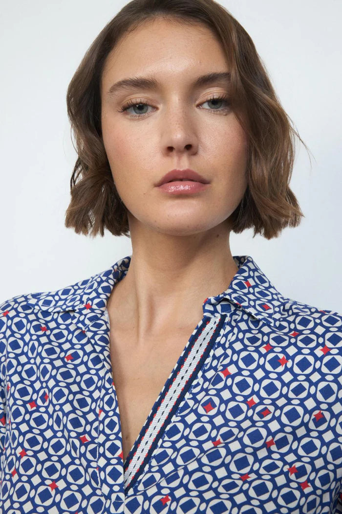 Camilia Blouse - Blue
