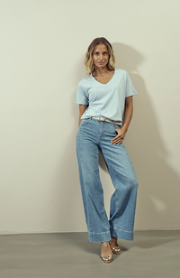 Reem Pincourt Jean - Light Blue
