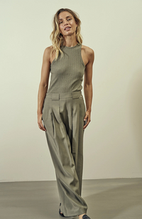 Thea Eden Pant - Dusty Olive