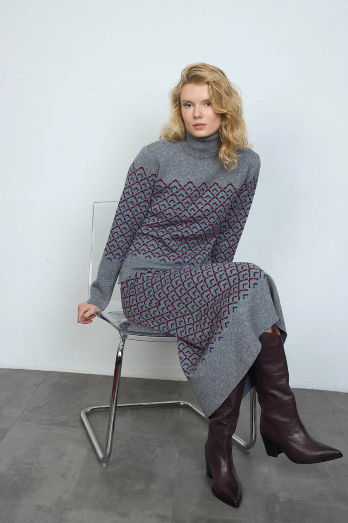 Caesar Jersey Sweater - Silver