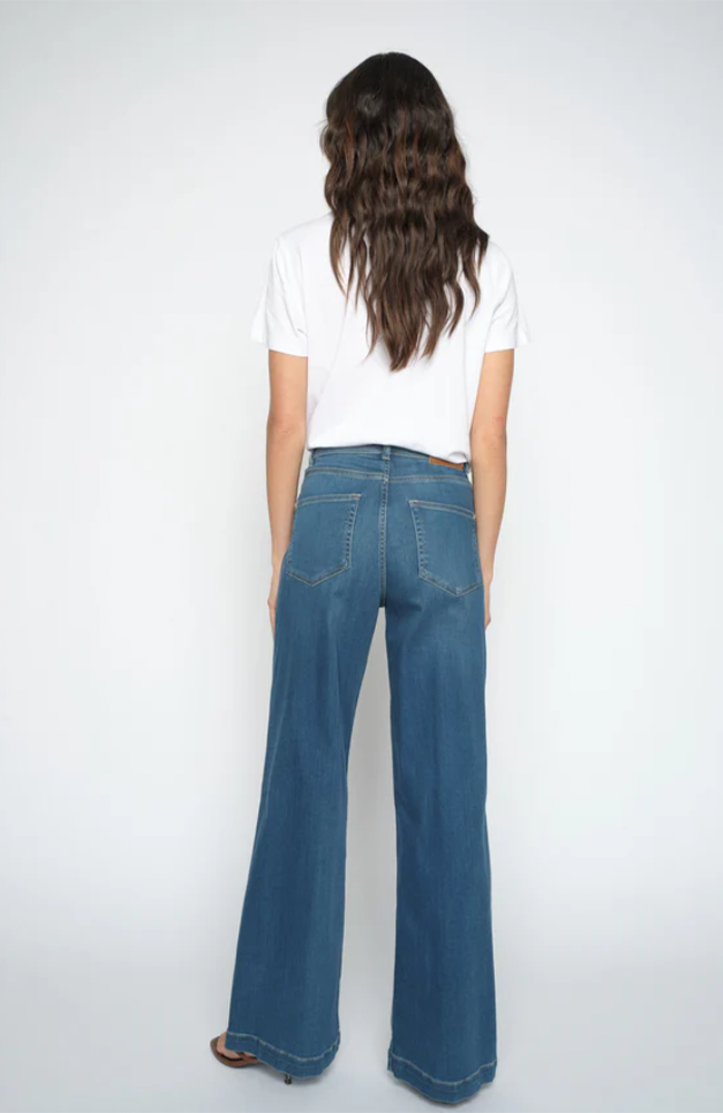 Dara Deluxe Jeans - Mid Blue