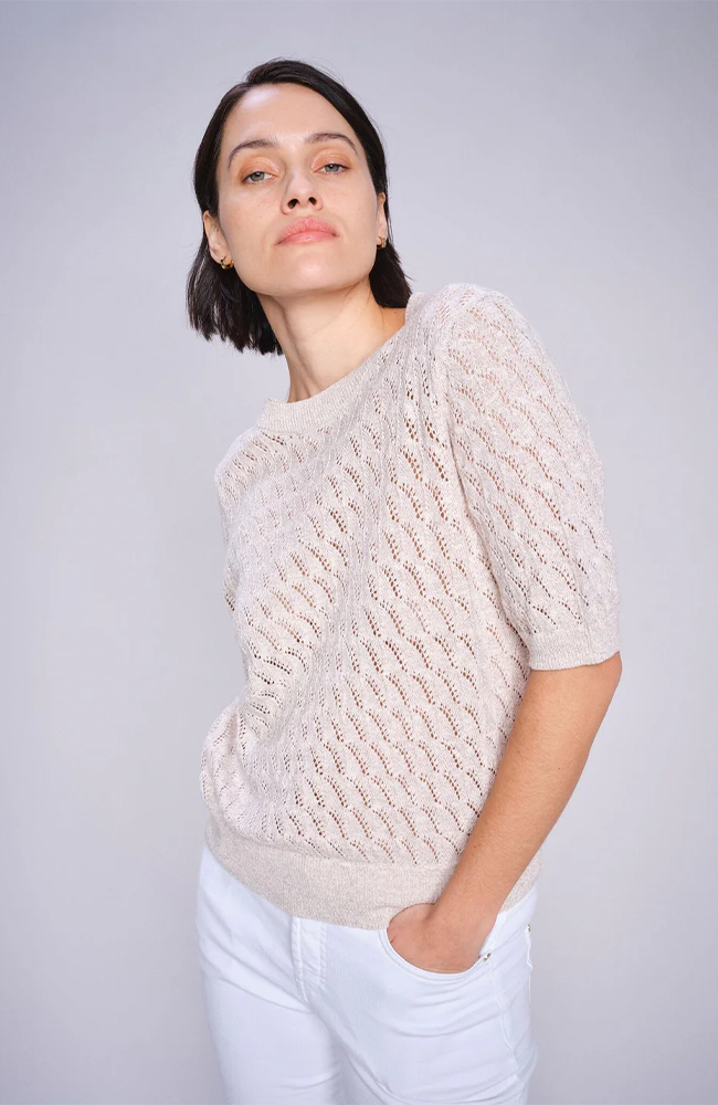 Karin Marisol SS Linen Knit - Shadow