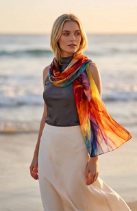 Silk Scarf - Kiara