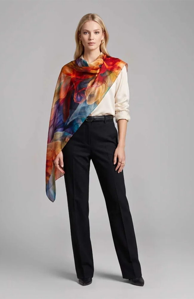 Silk Scarf - Kiara
