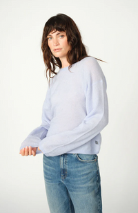 Mape O-Neck Knit - Brunnera Blue