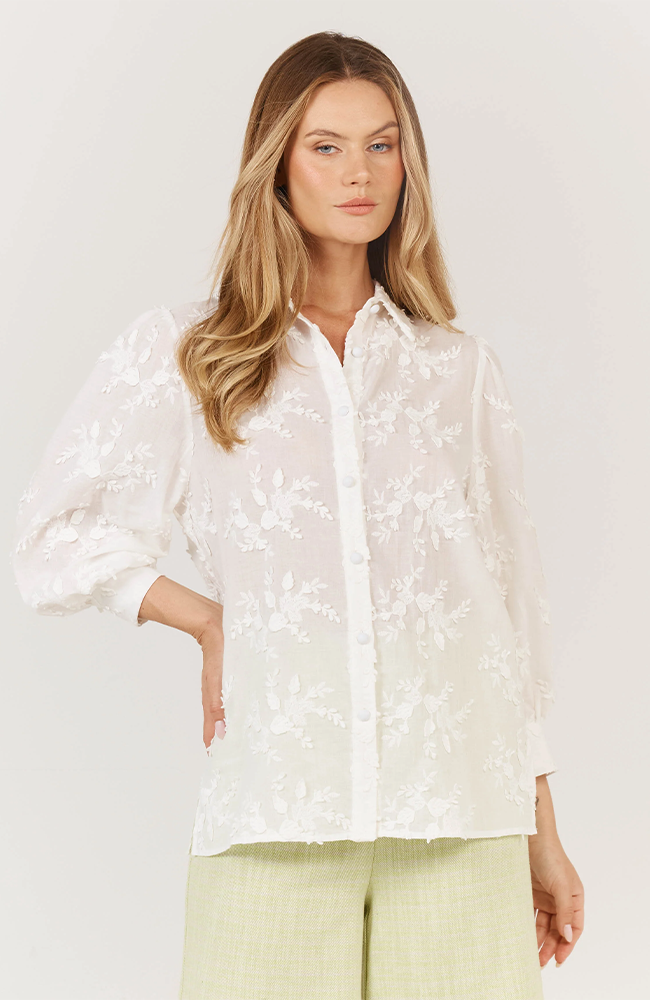 Gardenia Shirt - White