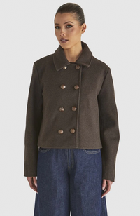 Salvador Jacket - Choc Marle