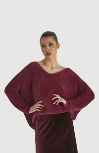 Electra Knit - Wine
