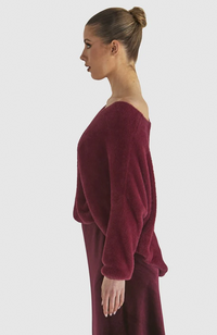 Electra Knit - Wine
