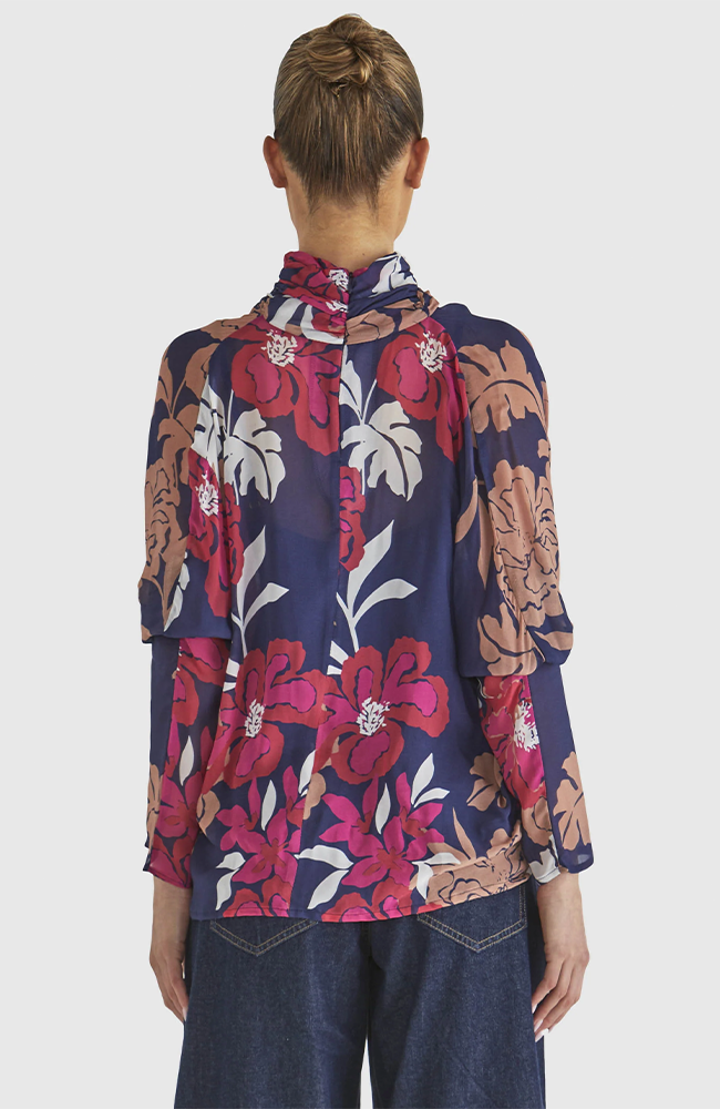Magnetic Top - Pink Floral