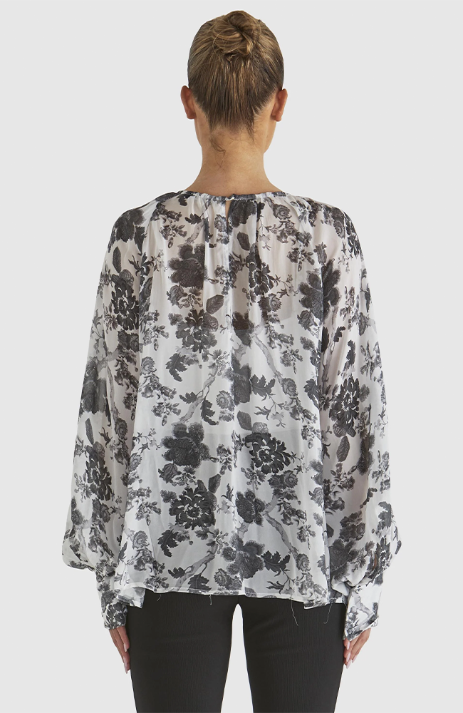 Say So Top - White Floral