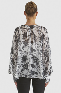 Say So Top - White Floral
