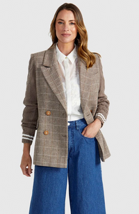 Winton Blazer - Ash Brown
