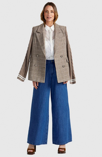 Winton Blazer - Ash Brown