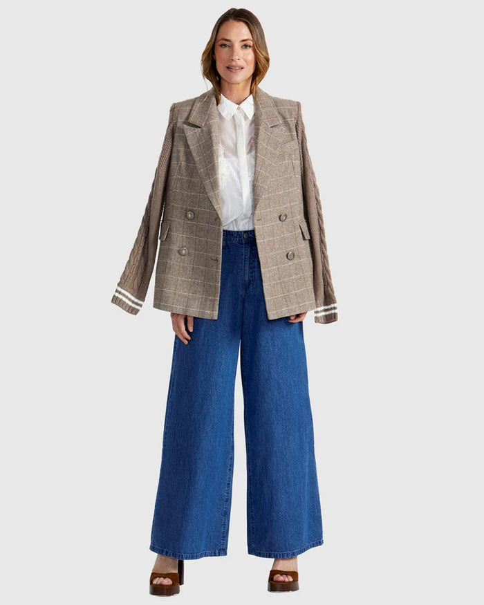 Winton Blazer - Ash Brown