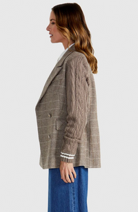 Winton Blazer - Ash Brown
