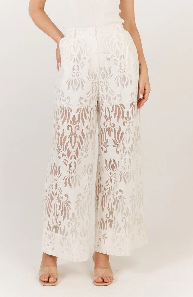 St Barts Pant - White