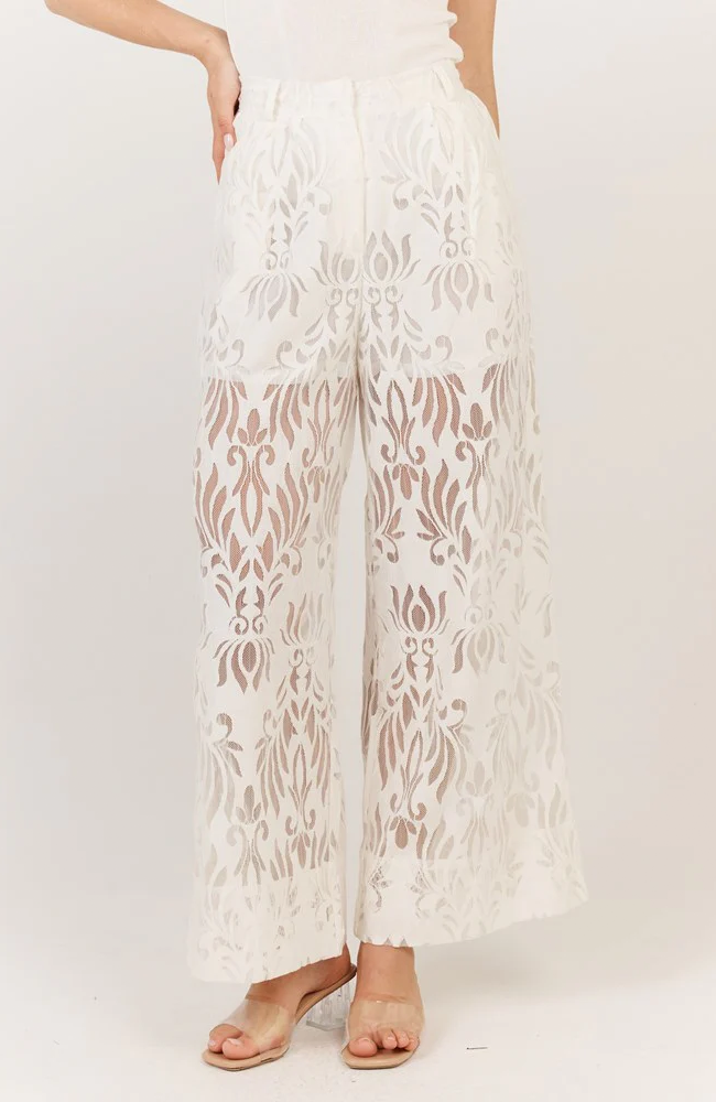 St Barts Pant - White
