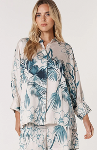 Solstice Palms Shirt – Palm Print