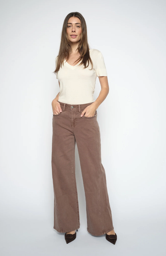 Dara Shadow Pant - Coffee Quartz