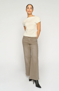 Dara Shadow Pant - Light Grey