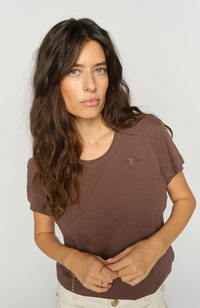 Safina Tee - Coffee Quartz