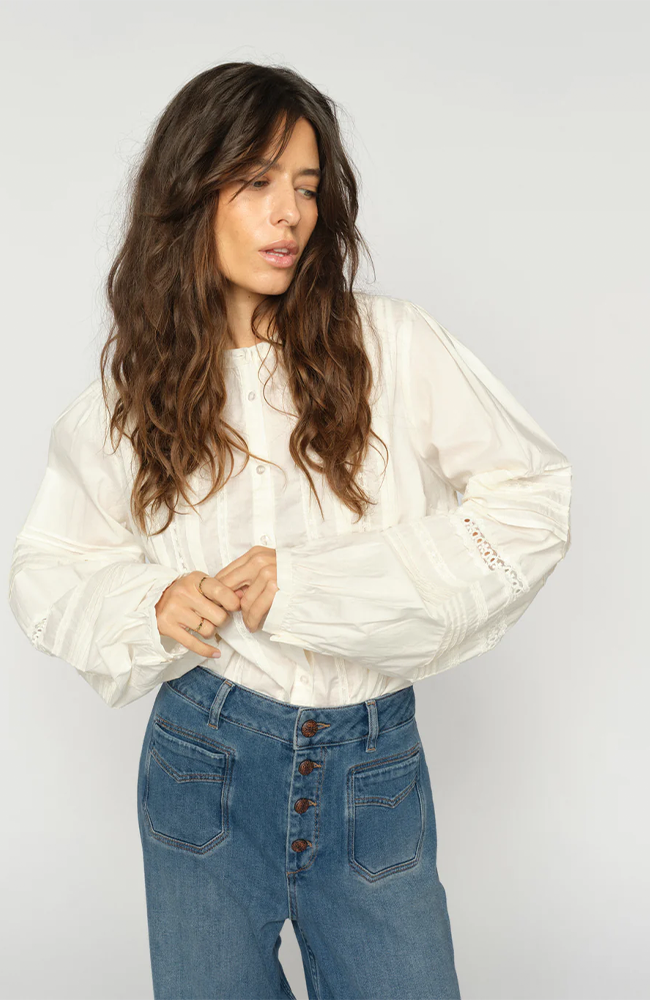 Adila Shirt - Ecru