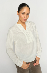 Evanda Blouse - Ecru