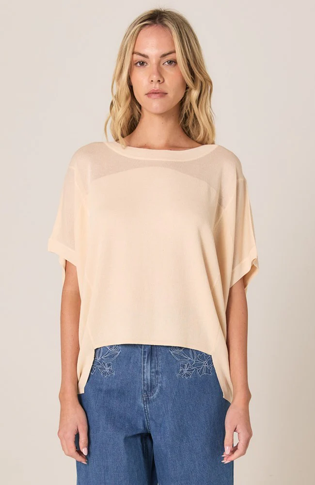 Esther Knit Top - Natural
