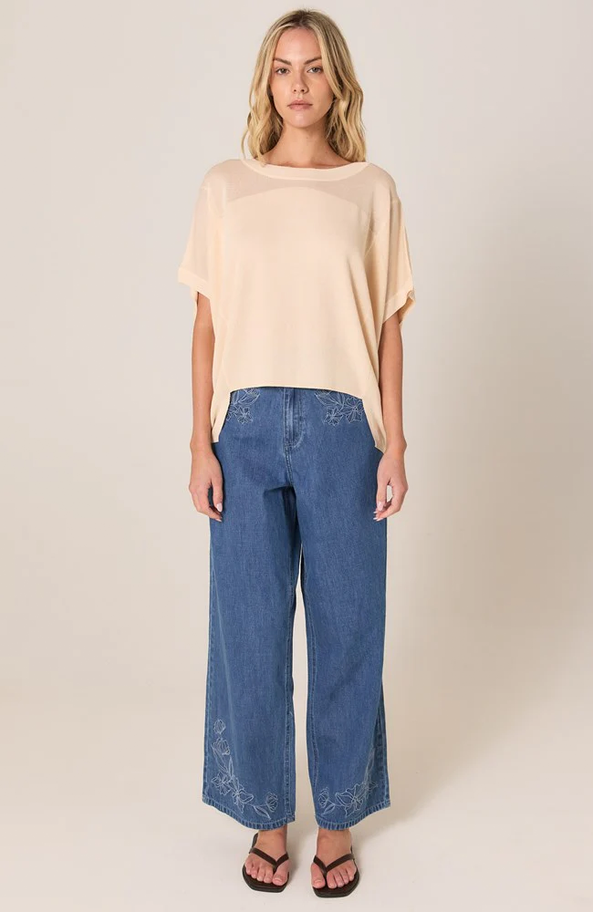 Esther Knit Top - Natural