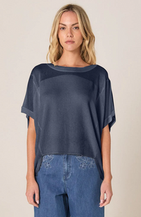 Esther Knit Top - Navy