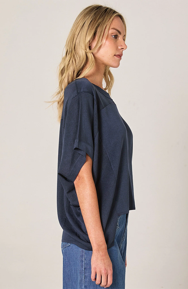 Esther Knit Top - Navy