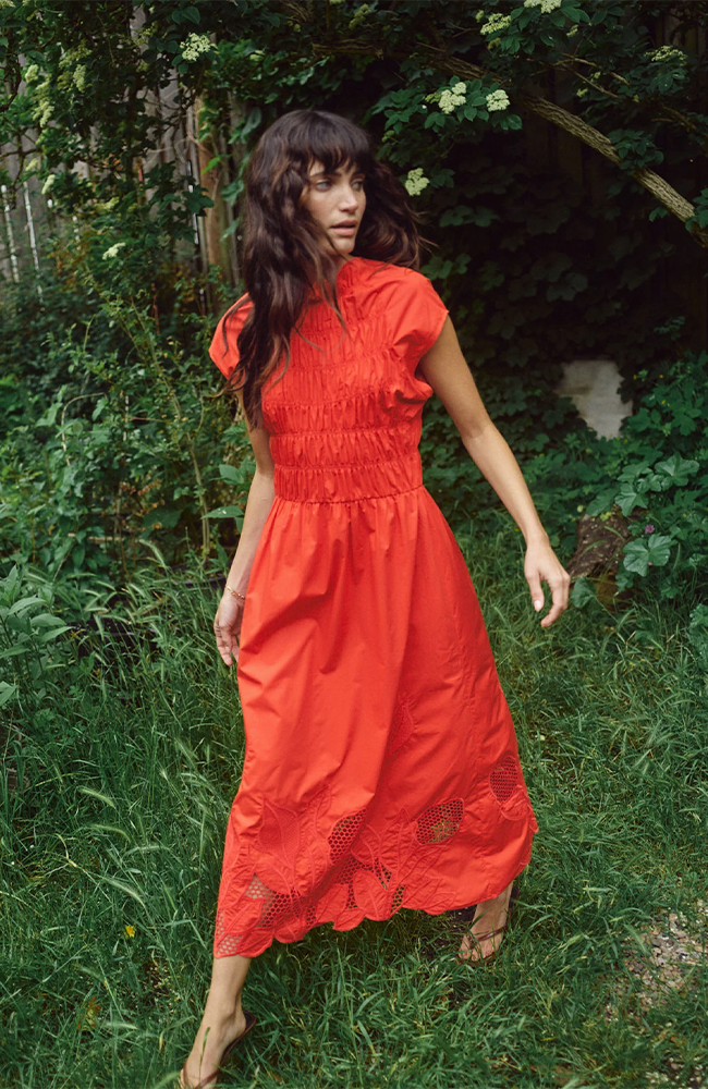 Aria Mono Dress - Spicy Orange