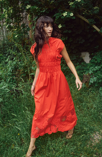Aria Mono Dress - Spicy Orange