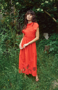 Aria Mono Dress - Spicy Orange