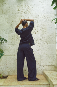 Verone Crispy Jeans - Dark Blue